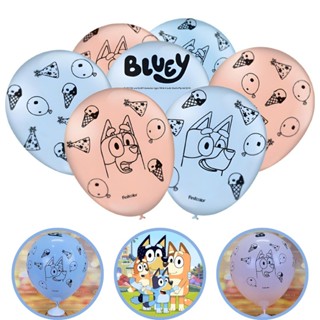 25~125 BALÃO BEXIGA FESTA  BLUEY  n°9 FESTCOLOR em Oferta na Shopee