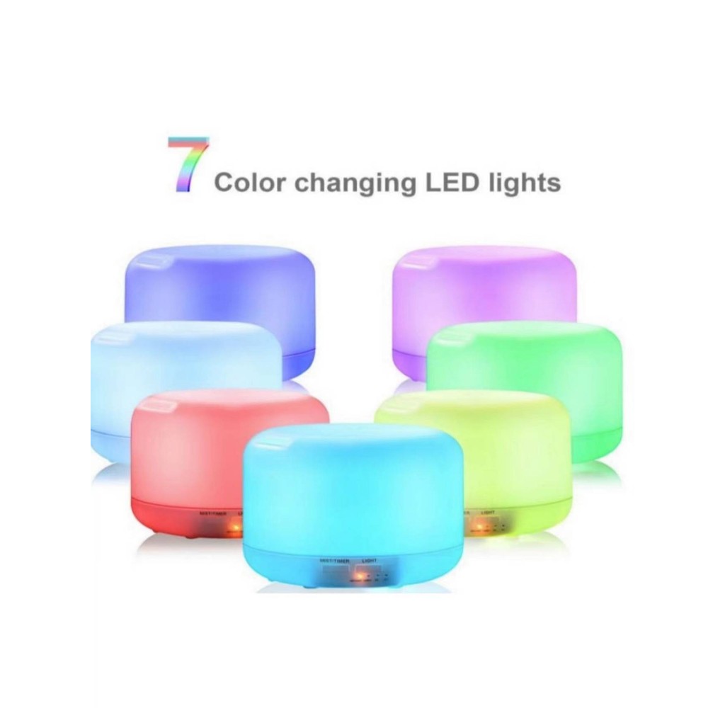 Aromatizador Automatico 7 Cores Diferentes Perfuma ambiente - 300 ml em Oferta na Shopee