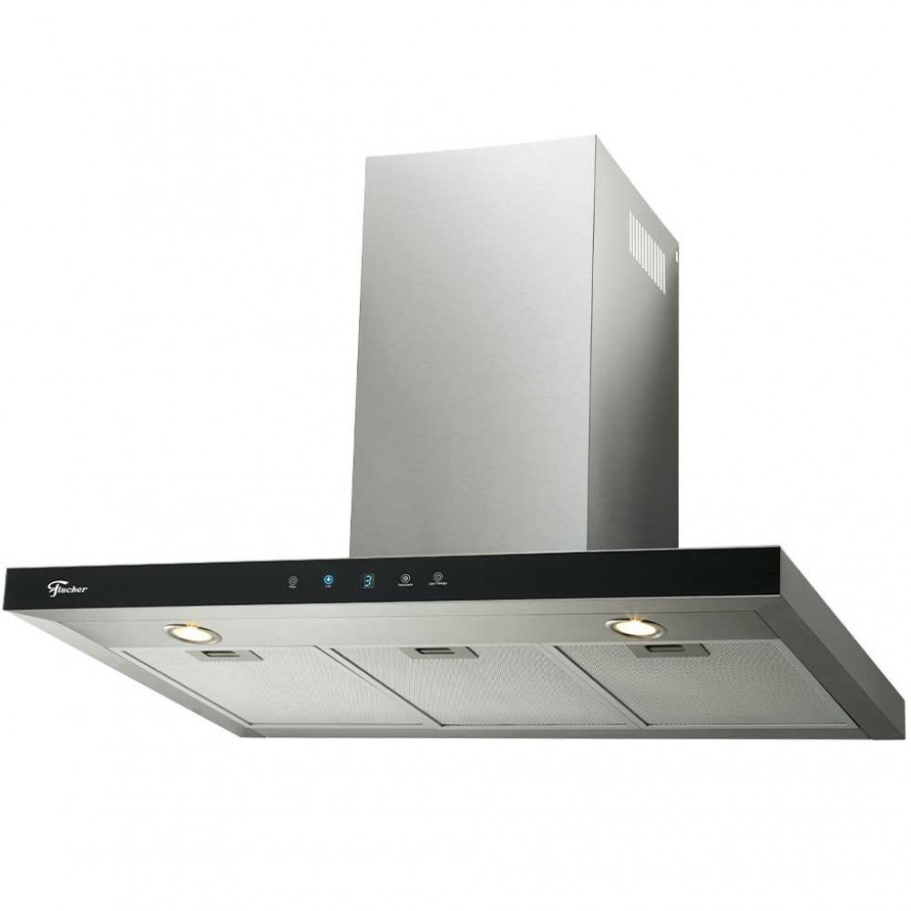 Coifa de Parede Fischer 90cm Infinity Vidro em Oferta na Shopee