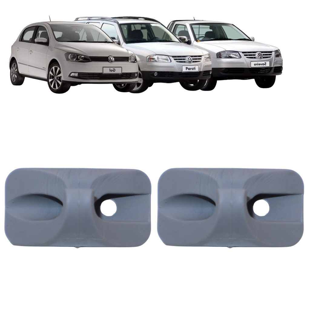 2 Suporte Quebra Sol Volkswagen Gol 1994 A 2014 Parati 1995 A 2013 Saveiro 1997 A 2010