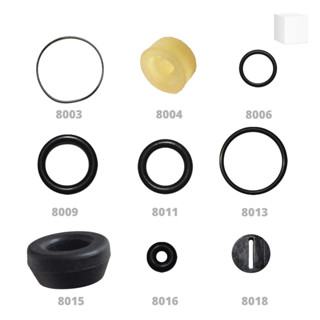 Kit com 9 peças do Grampeador Pneumático Rocama 80W em Oferta na Shopee