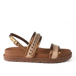 Sandália Dakota Flatform Metalizada Y7822