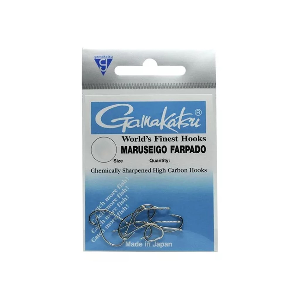 Anzol Maruseigo Farpado Com 10Pcs  - Gamakatsu