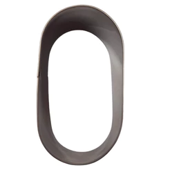 Cortador Aro Oval 16,5x6x4cm - Ref.2078 - 1 unidade - RR Cortadores - Rizzo