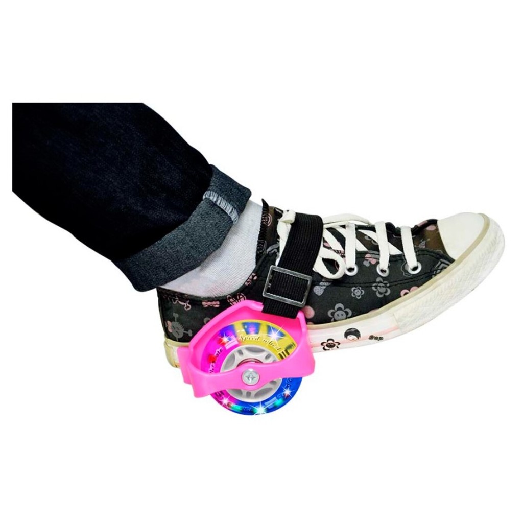 Rodinhas com Luz LED para Tênis Infantil Flashing Wheels DM Toys | Removíveis, Seguras e Super Divertidas em Oferta na Shopee