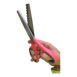 Tesoura De Picotar Escalope Ondulada Tecido Papel Couro Arte em Oferta na Shopee