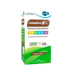 Polivitamínico Complexo B 120ML Adulto e Pediátrico