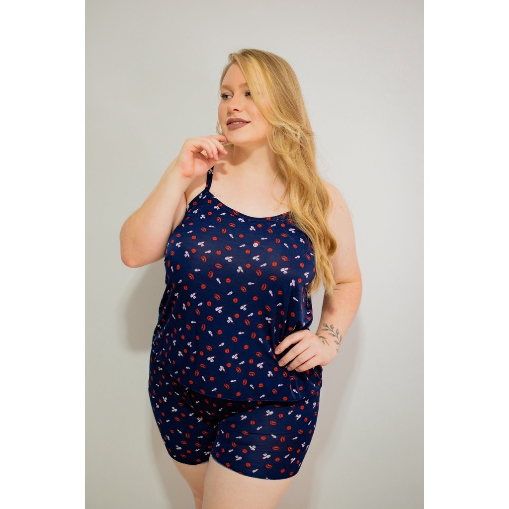 Baby Doll MICROFIBRA  Plus Size Short Doll Pijama XGG Feminino Curto Dormir Conjunto Promoção Barato Dormir Confortável