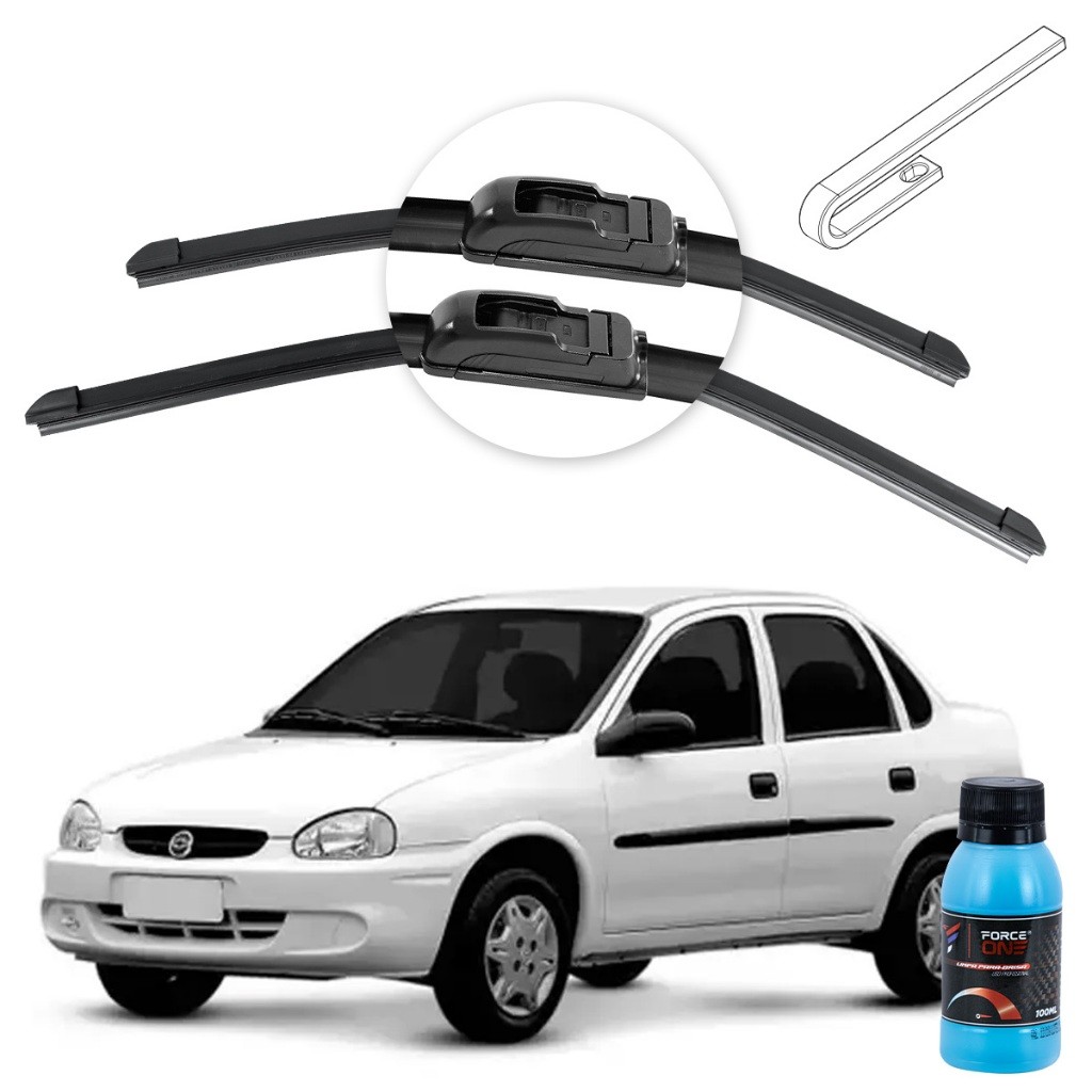 Palheta Limpador de Parabrisa Chevrolet Corsa Sedan ano 94 a 01 Universal em Oferta na Shopee