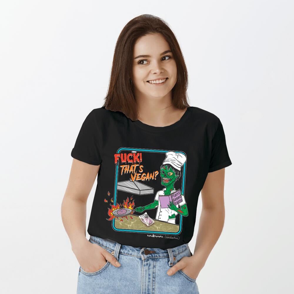 Camiseta Fuck That's Vegan Abrakadabra Fantasias · foto 2