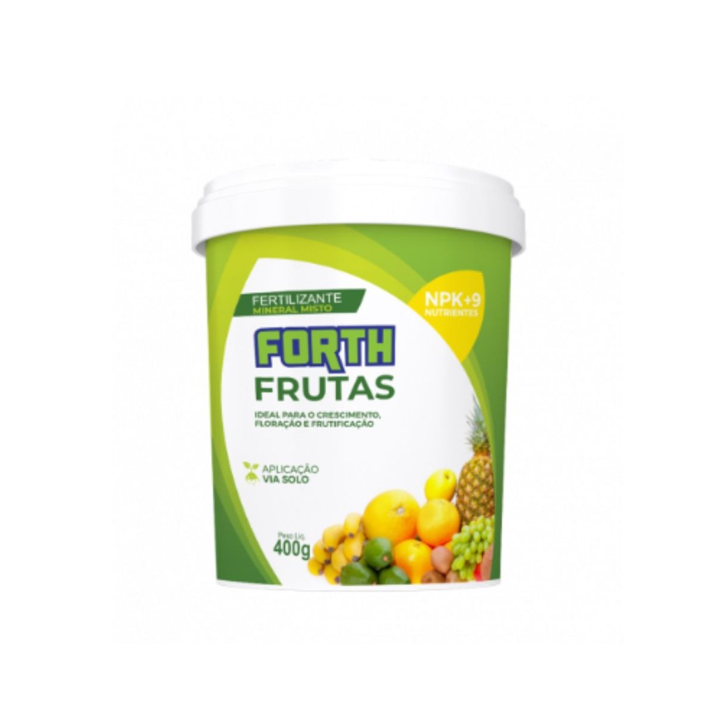 Adubo Ferilizante Mineral Forth Frutas Concentrado 400g