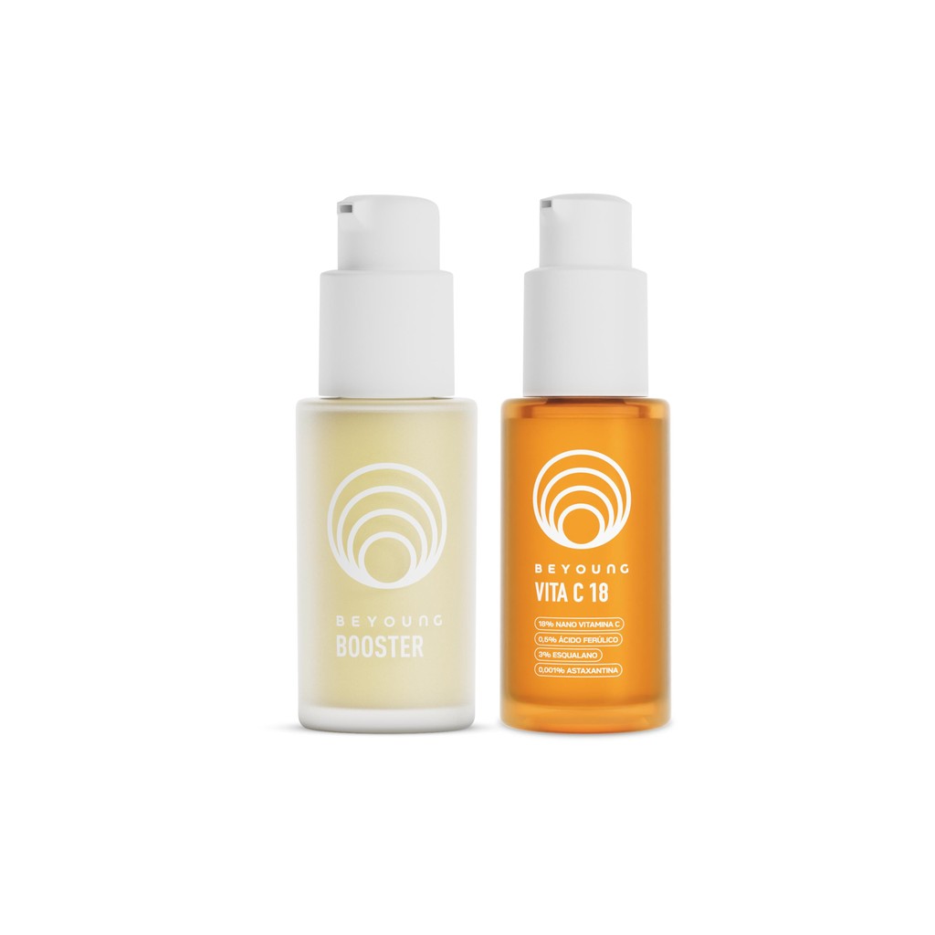 Kit Beyoung Dupla Antioxidante 1 Booster e 1 Vita C - Beauty