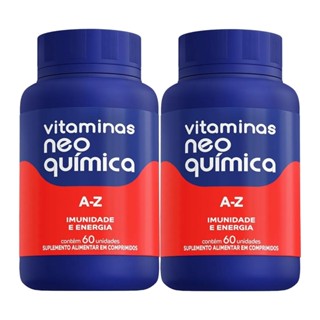 Kit 2 und Vitaminas Neo Química AZ c/ 60 cpr em Oferta na Shopee