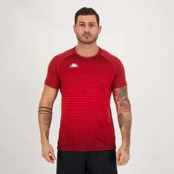 Camisa Kappa Sport Match Vermelha