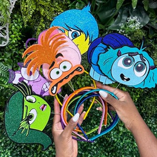 Arco Tiara Emoções Divertidamente Inside Out - Carnaval em Oferta na Shopee