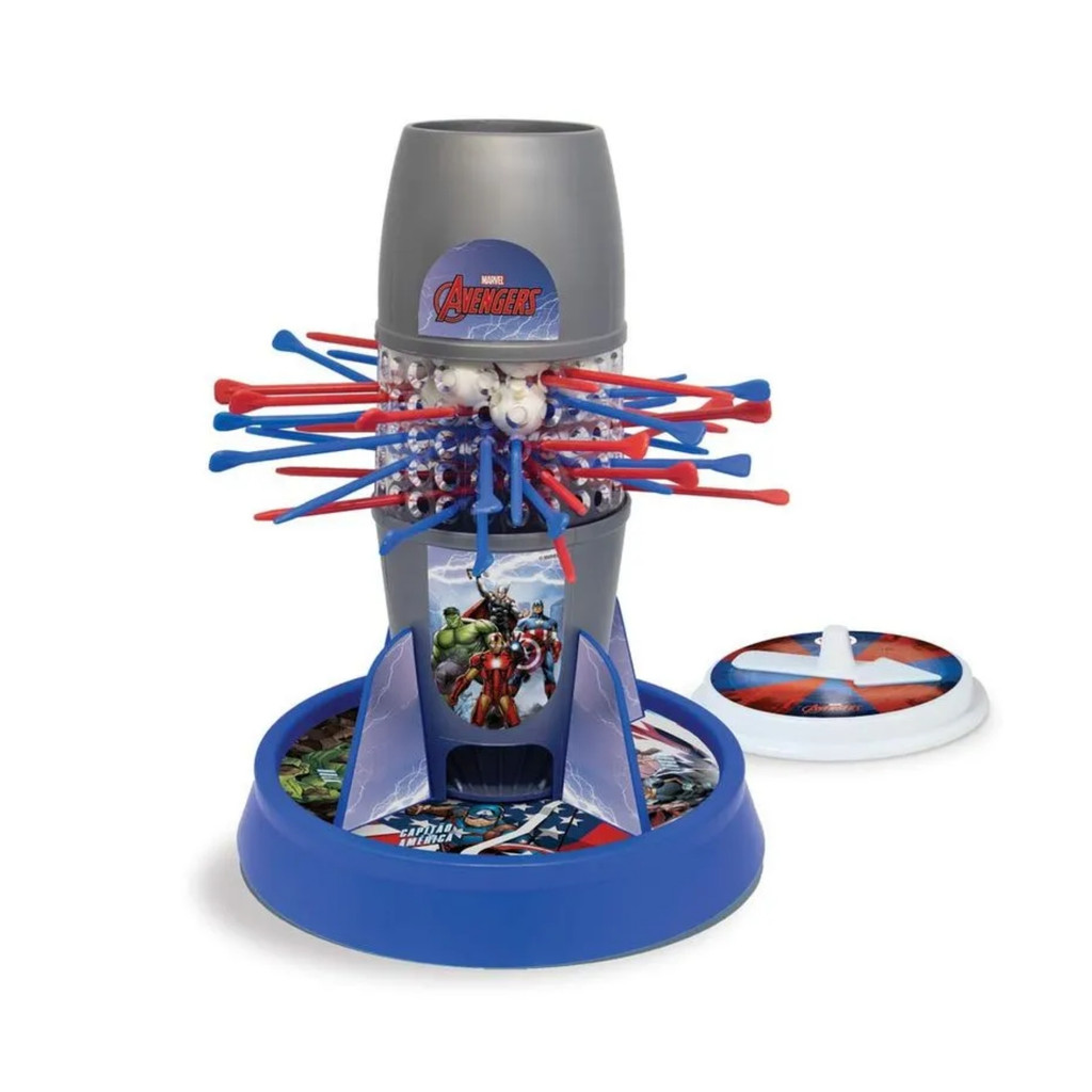 Jogo Tira/Pega Varetas - Avengers Elka Brinquedo Origina -1215 em Oferta na Shopee