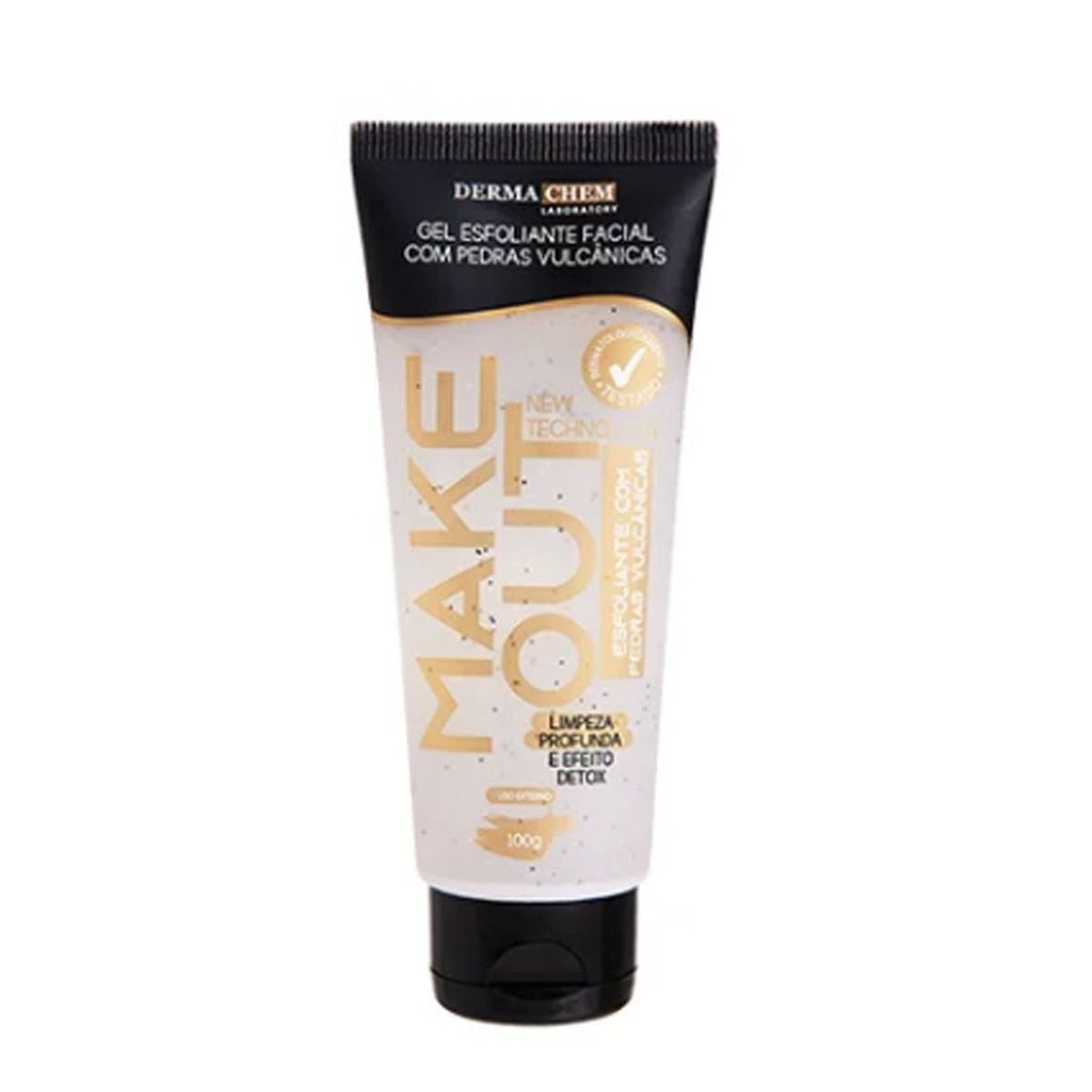 Gel Esfoliante Make Out Dermachem Com Pedras Vulcanicas 100g