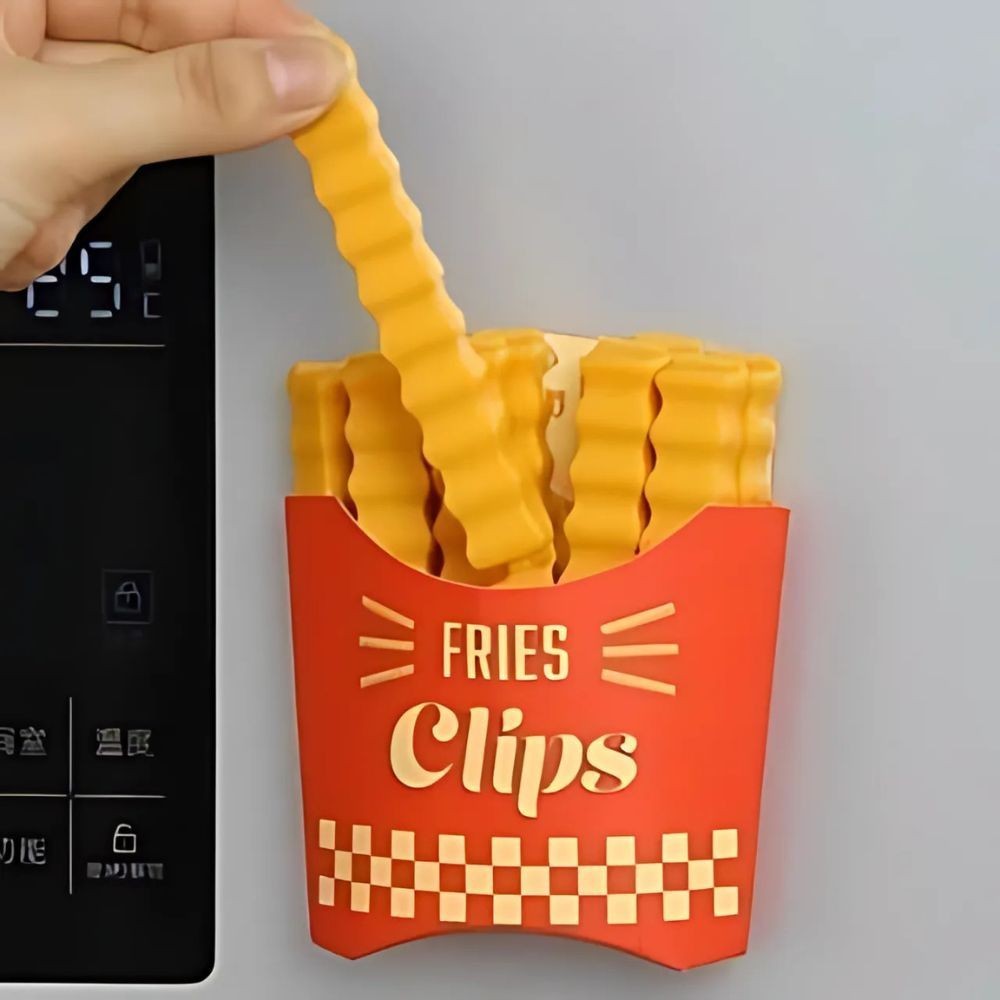 Clipes de Vedação de Embalagens Magnéticos Lacre Pregador de Embalagens Divertido