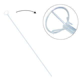 Suporte para Balão 90cm - Cristal  - 1 unidade - KLF Festas - Rizzo em Oferta na Shopee