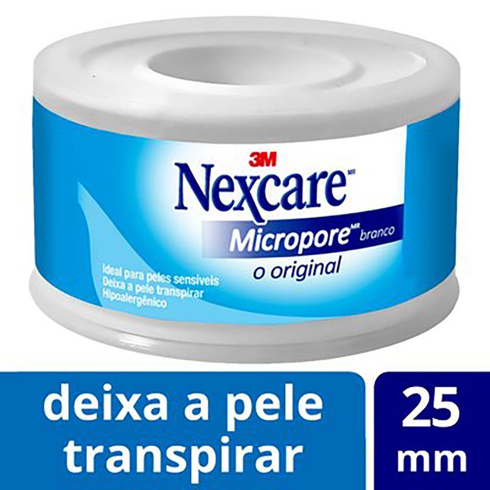 Fita Micropore 3M Nexcare 25mmx4,5m em Oferta na Shopee