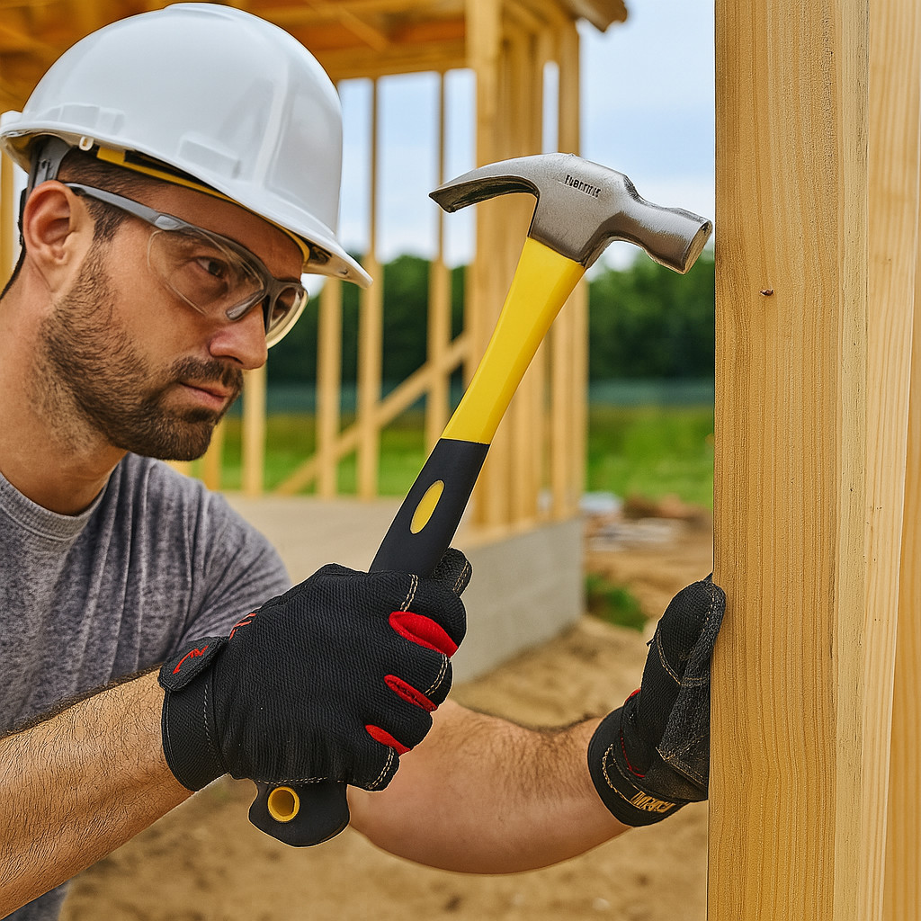 Martelo Startools Profissional com Cabo de Fibra e Borracha – Alta Resistência