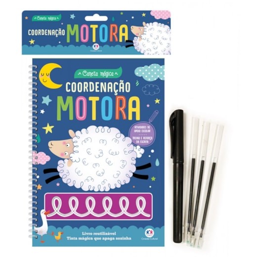 Coordenação Motora Fina – Livro Reutilizável com Atividades em Baixo Relevo e Caneta Mágica em Oferta na Shopee
