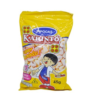 Pipoca Super Torradas Sabor Manteiga 45gr Karintó (10 unidades) em Oferta na Shopee