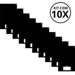 Kit Com 10 Caderno Brochura 96 Fls Pautado Capa Dura - Stiff KITS:KIT 05