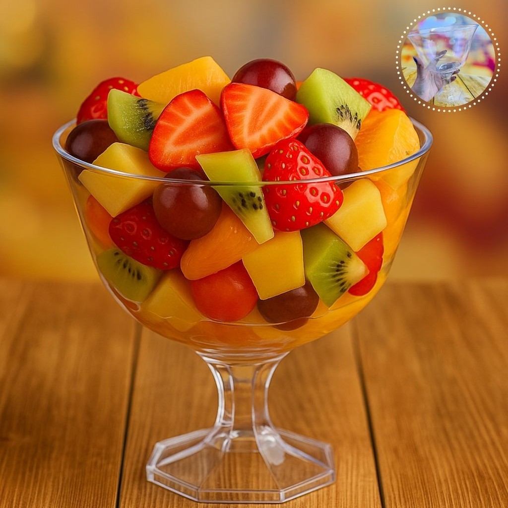 7 TAÇA SOBREMESA 1.250 ML ACRÍLICO S/T NATAL 2025 em Oferta na Shopee