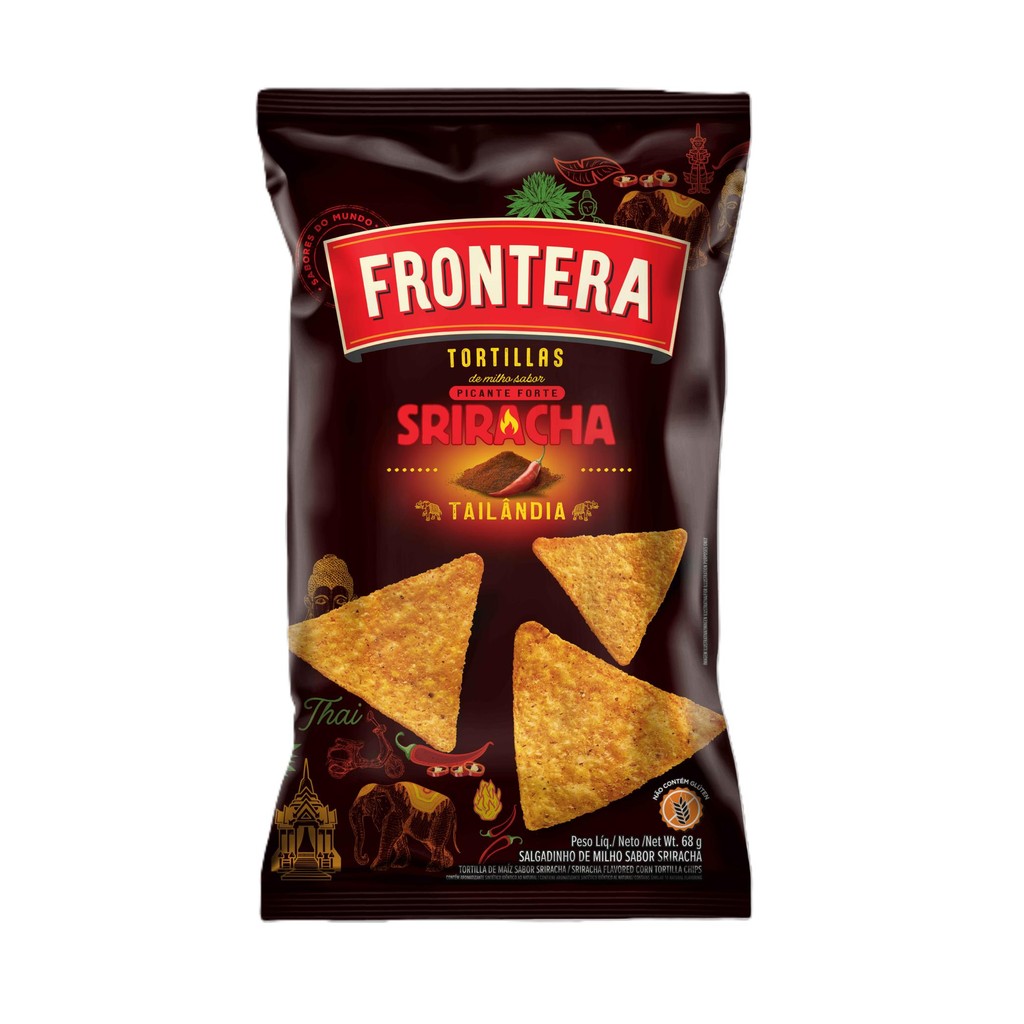 Frontera Tortilla Chips Sriracha 68G
