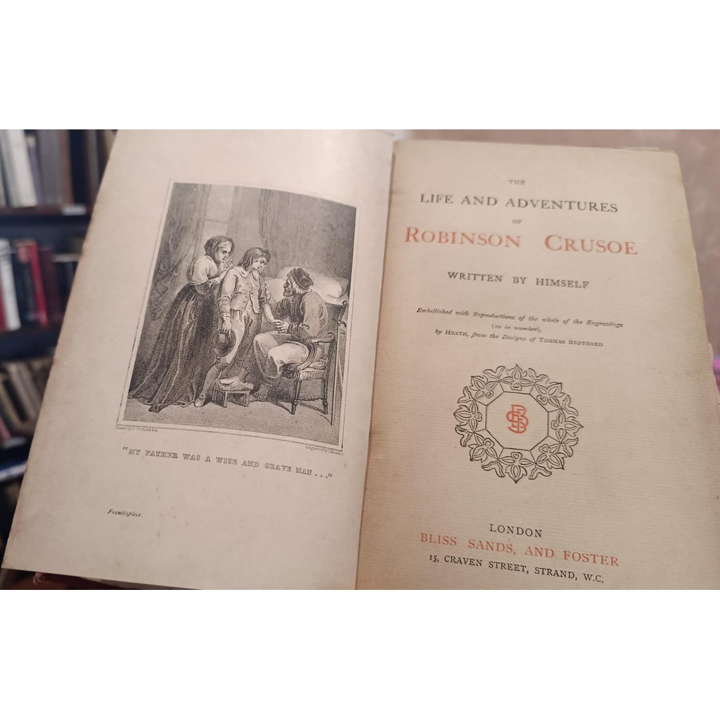 The Life and Adventures of Robinson Crusoe de Written by himself 7429086