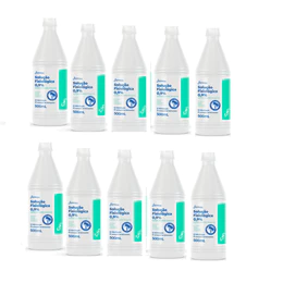 Kit 10x Soro Fisiológico 500ml Farmax Sorimax Bico Gotejador