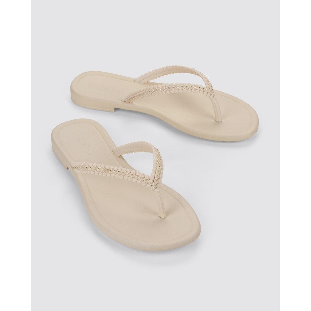 Sandália Rasteira Feminina Adulta Grendha Conquista em Oferta na Shopee