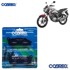 Pastilha De Freio dianteiro Honda CG Titan 150 160 EX CBS ESD – Cobreq N-1836