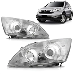 Par Farol Crv 07 08 09 10 11 Elétrico Com Motor E Projetor