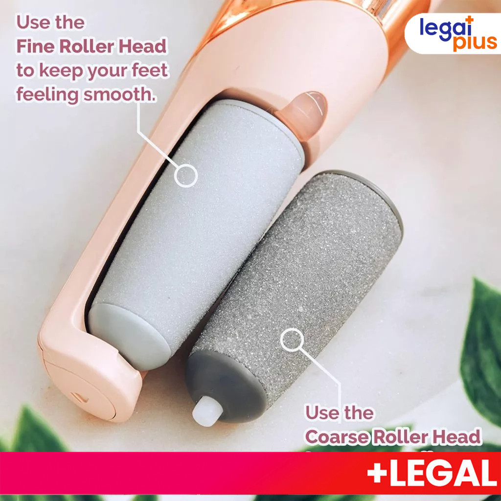 Removedor De Calos Lixa Esfoliante Elétrico Portátil Pedicure Recarregavel USB Sem Fio