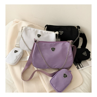 Bolsa Crossbody Feminina Transversal Com Corrente Com Bolsa pequenos em Oferta na Shopee