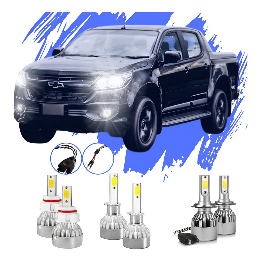 Lâmpada Led S10 2016 A 2023 Kit H1 H7 H27 V10 - Efeito Xênon em Oferta na Shopee