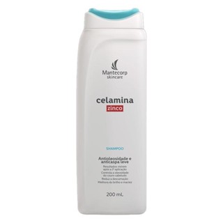 Shampoo Anticaspa Celamina Zinco 200ml em Oferta na Shopee