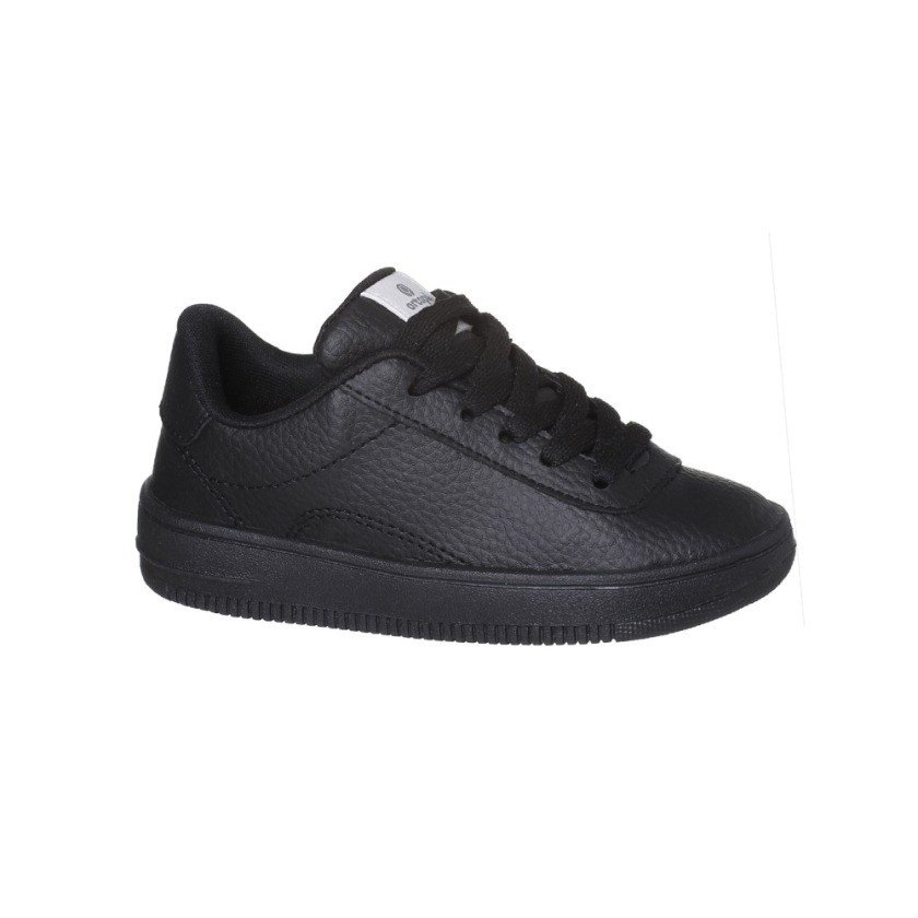 Tênis Infantil Feminino Ortopé Bliss de Cadarço Preto