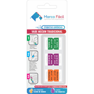 Etiquetas Vade Mecum Tradicional Marca Fácil em Oferta na Shopee