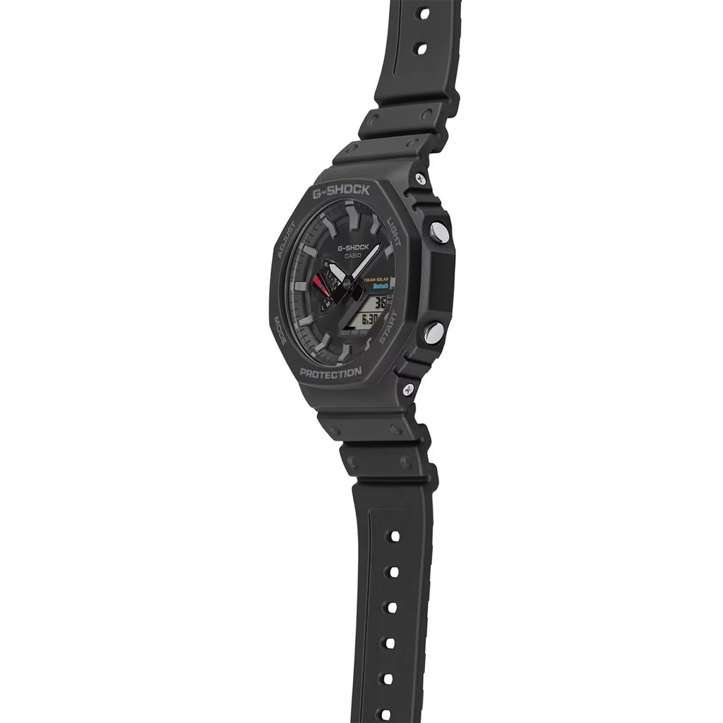 Detalhes do Relógio Casio G-Shock GA-B2100-1ADR Carbon Core Guard *Bluetooh e Tough Solar