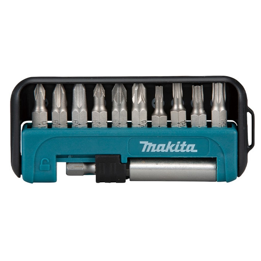 Conjunto Bits e Adaptador Magnético 11 Peças D-64995 Makita em Oferta na Shopee