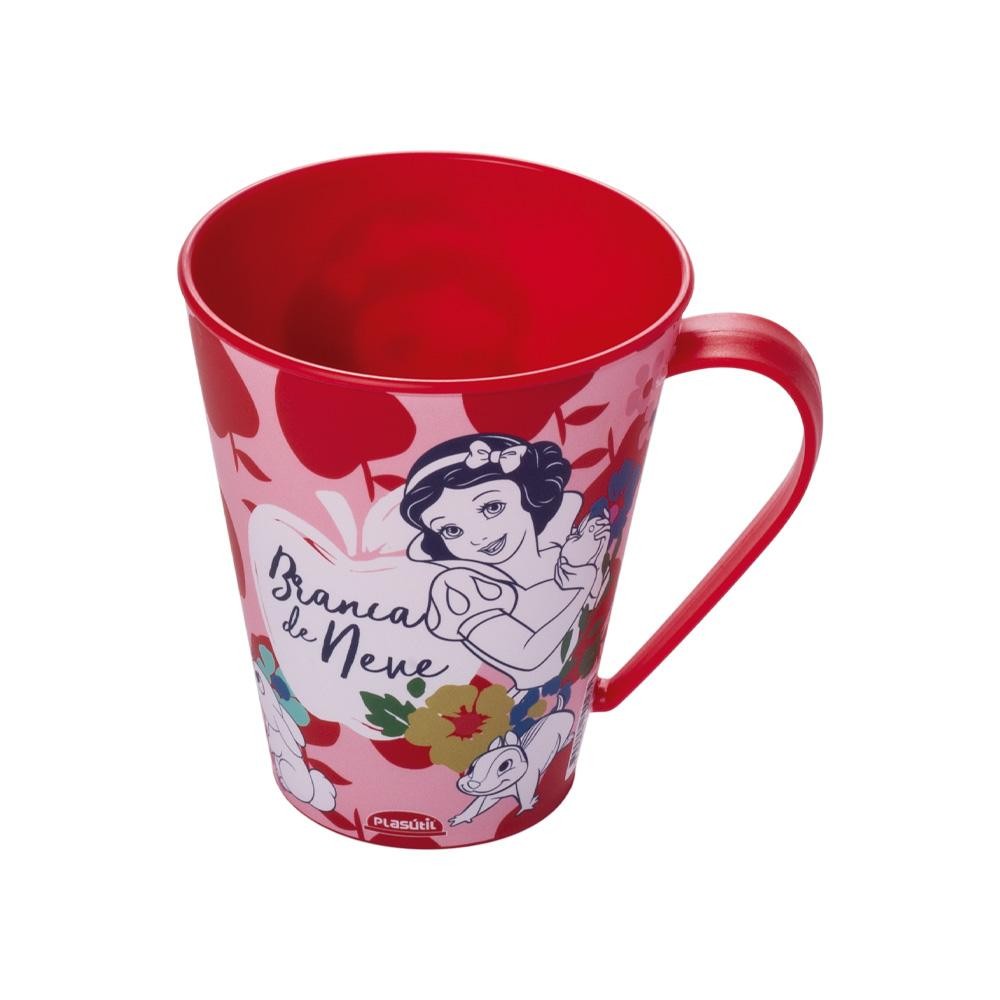 Caneca Branca de Neve Para Colorir Princesa Disney Plasútil em Oferta na Shopee