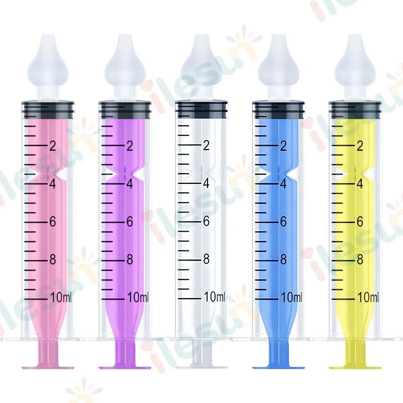 2 PCS 10ml Limpador Nasal Seringa de Limpeza Nasal para Crianças ENSU