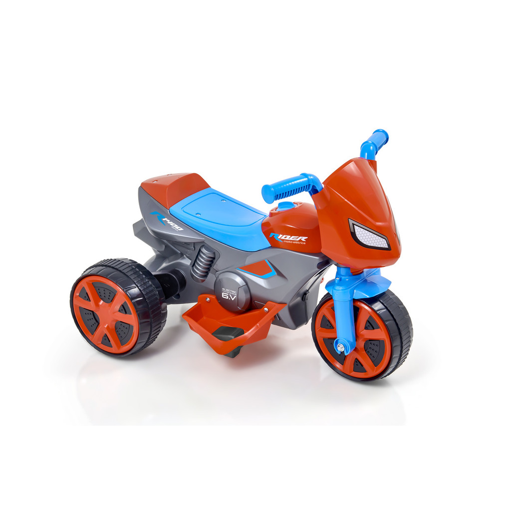 Moto Rider Elétrica Usual - Azul e Vermelho
