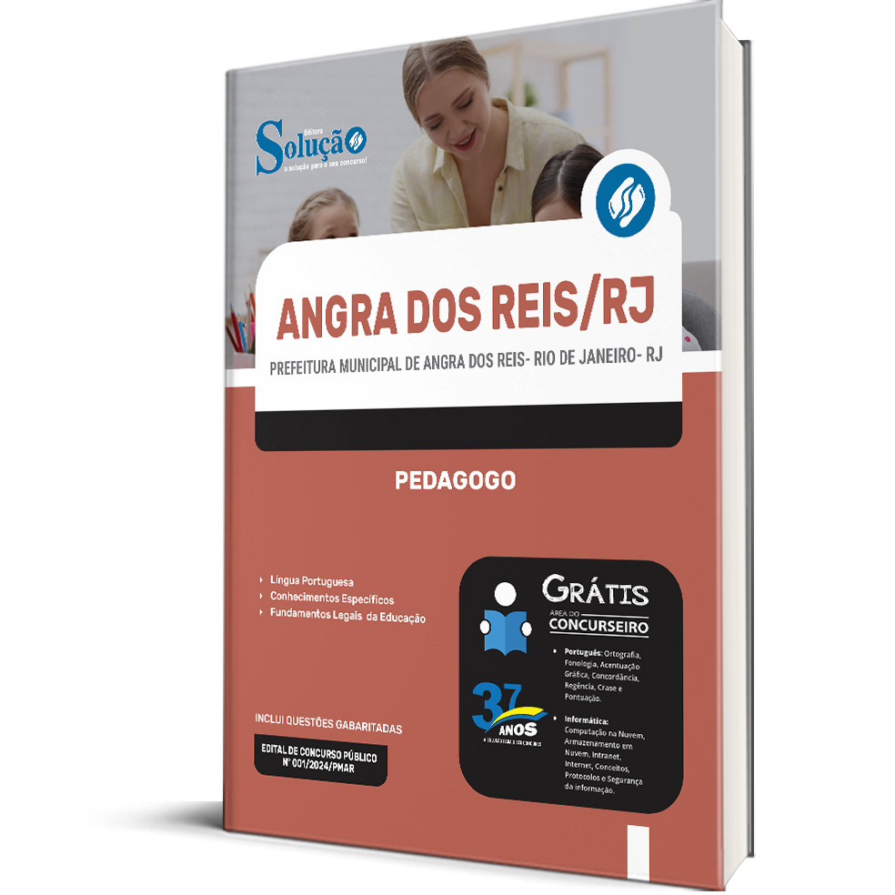 Apostila Prefeitura de Angra dos Reis - RJ  - Pedagogo