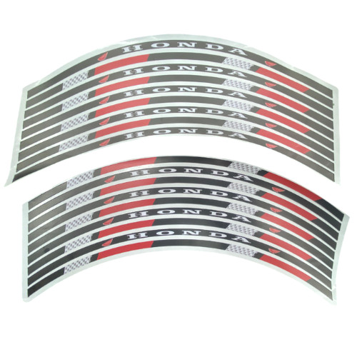 Kit Adesivo Friso De Roda Aro Curvo Honda Cg 160 Titan Fan