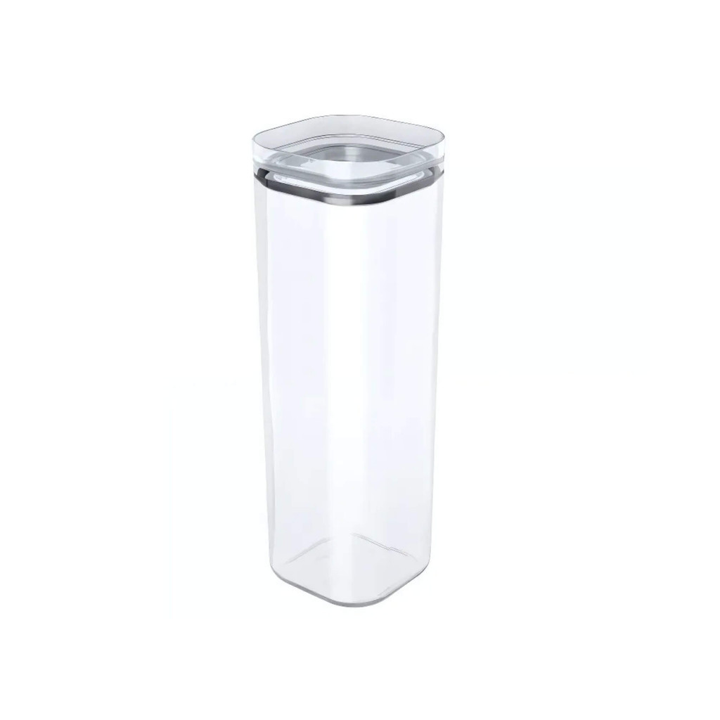Pote Organizador Hermético 2,2 Litros com Tampa Transparente UZ Utilidades - UZ1314-TR