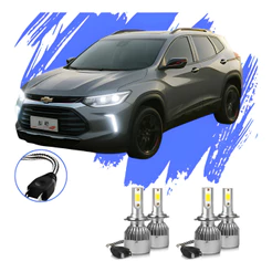 Lâmpada Led Tracker 2020 A 2025 Kit H7 H7 V10 - Efeito Xênon